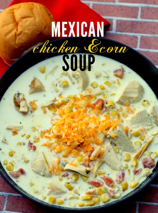 Mexican Chicken and Corn Soup recipe