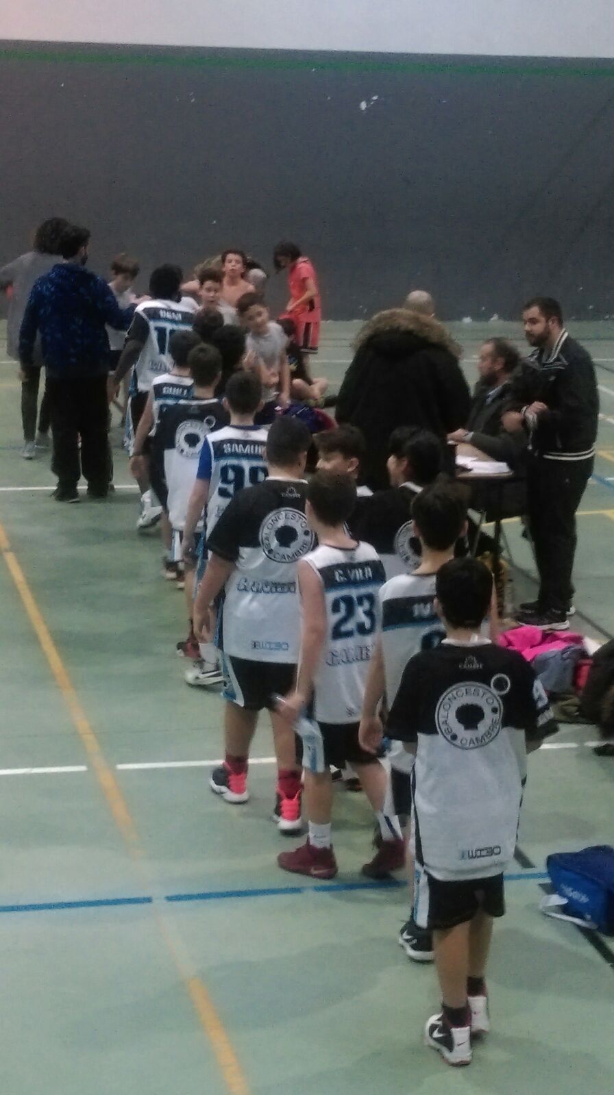 CLUB BALONCESTO CAMBRE Alevines Eirís 35 63 BALONCESTO CAMBRE.