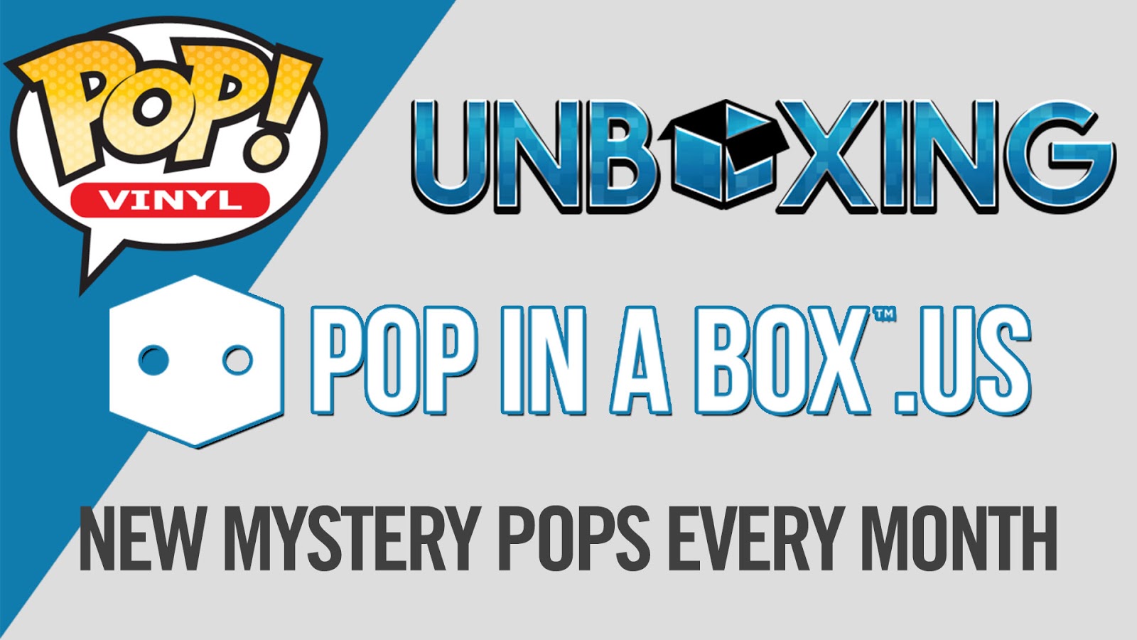 Pop in a Box Unboxing Funko POP! Vinyl Figures Fanboys Anonymous