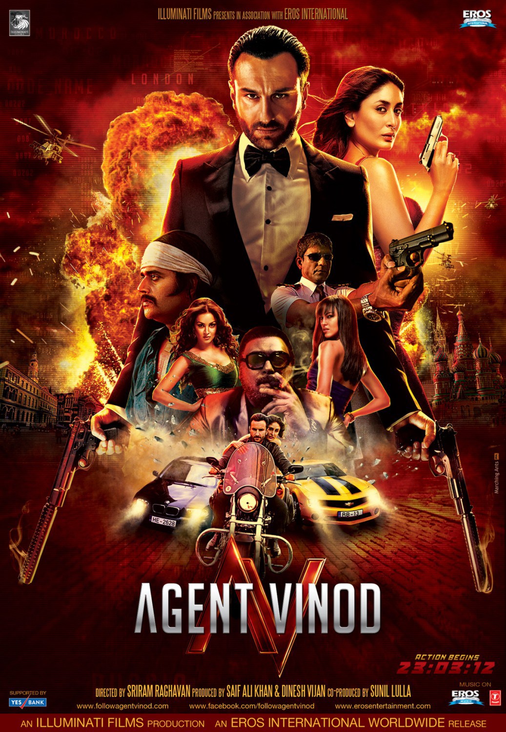 AGENT VINOD (2012) 720P. HDRIP.X264.AC3.MSUBS. DRC – movies4u-AR