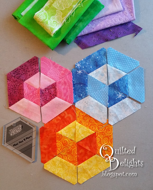 Quilted Delights Skinny Mini Quilt Swap