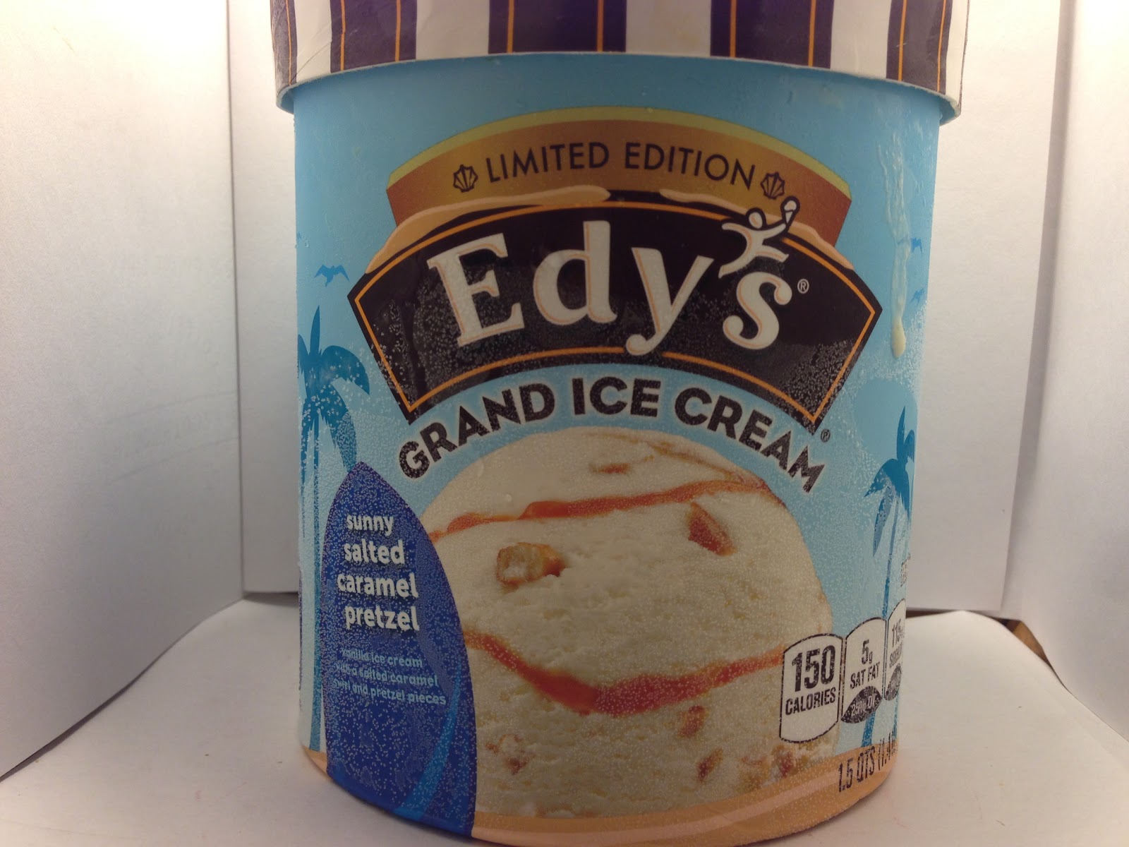 Crazy Food Dude Review Edy's (Dreyer's) Grand Sunny Salted Caramel