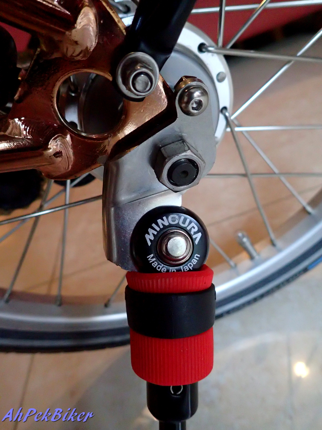 minoura kickstand for brompton