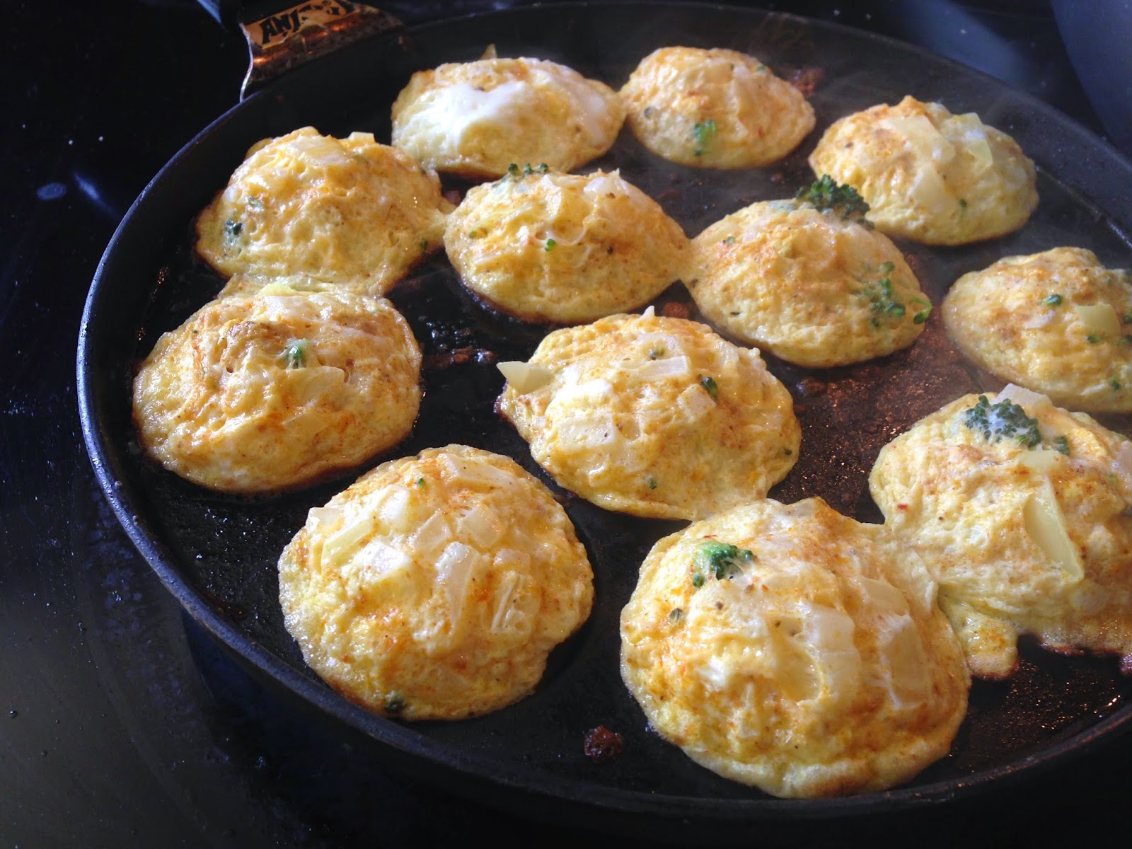 The Sizzling Pan Mini Frittatas in Appe pan