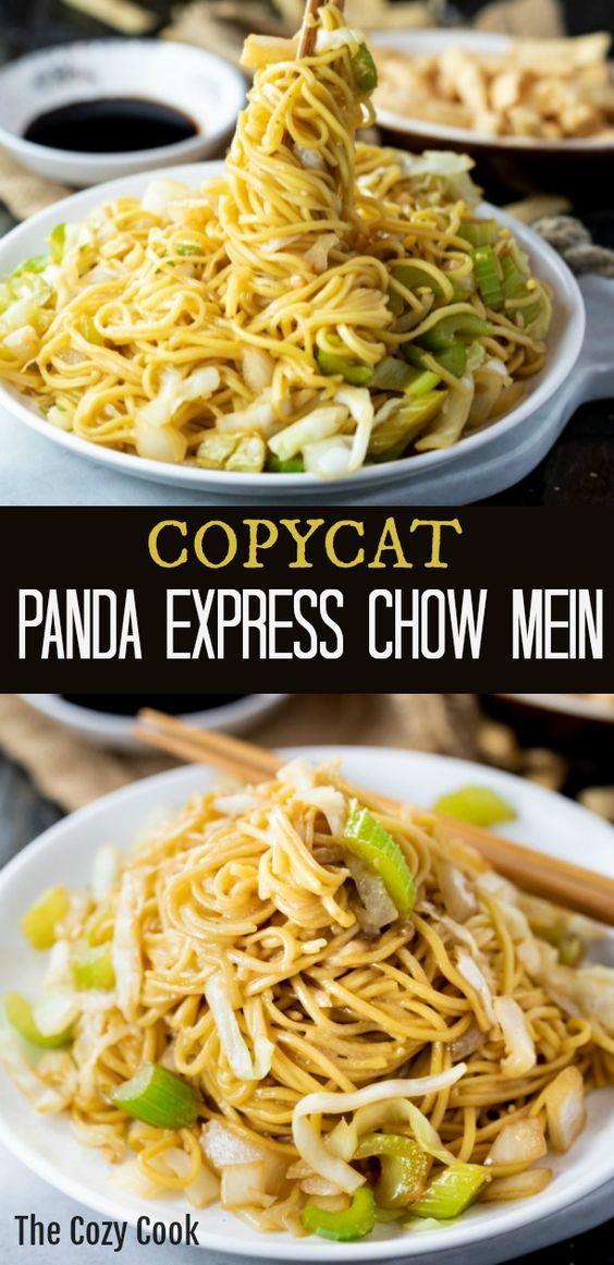 Copycat Panda Express Chow Mein