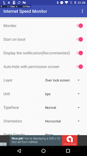 Internet Speed Monitor v0.9.1 Pro APK Internet Speed Monitor v0.9.1 Pro APK