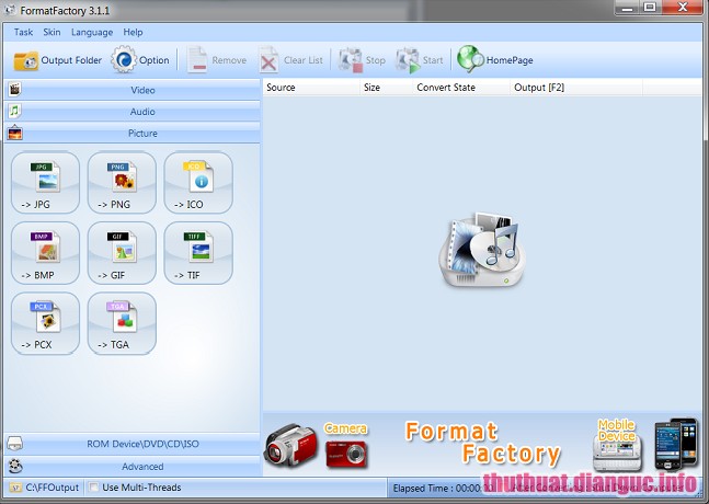 Download Format Factory 4.1.0.0 Full Free – Phần mềm chuyển đổi video