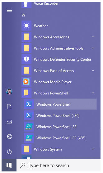 Windows'ta PowerShell'i başlatmanın 9 yolu (yönetici dahil) 6 powershell 5