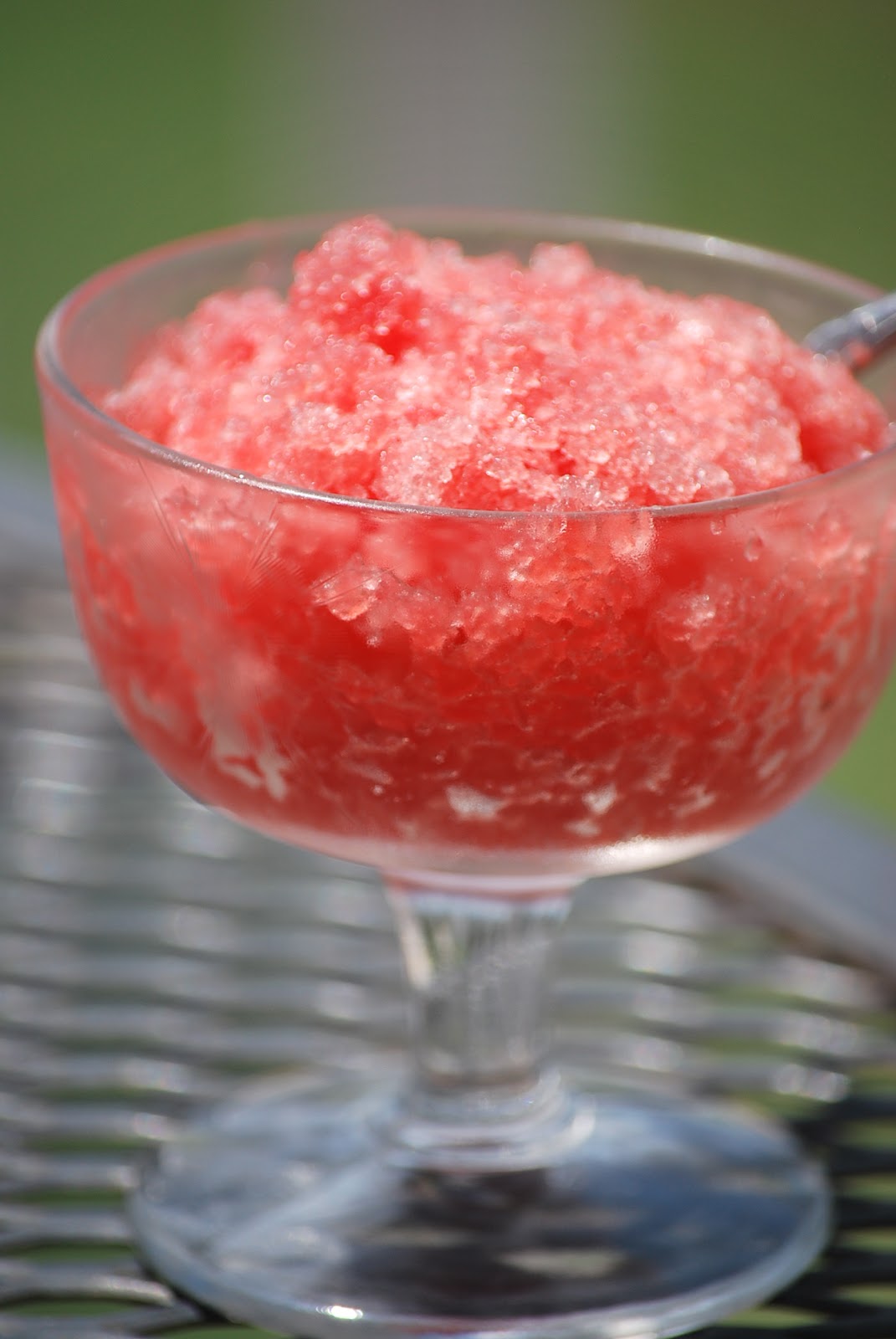 My story in recipes Frozen Watermelon