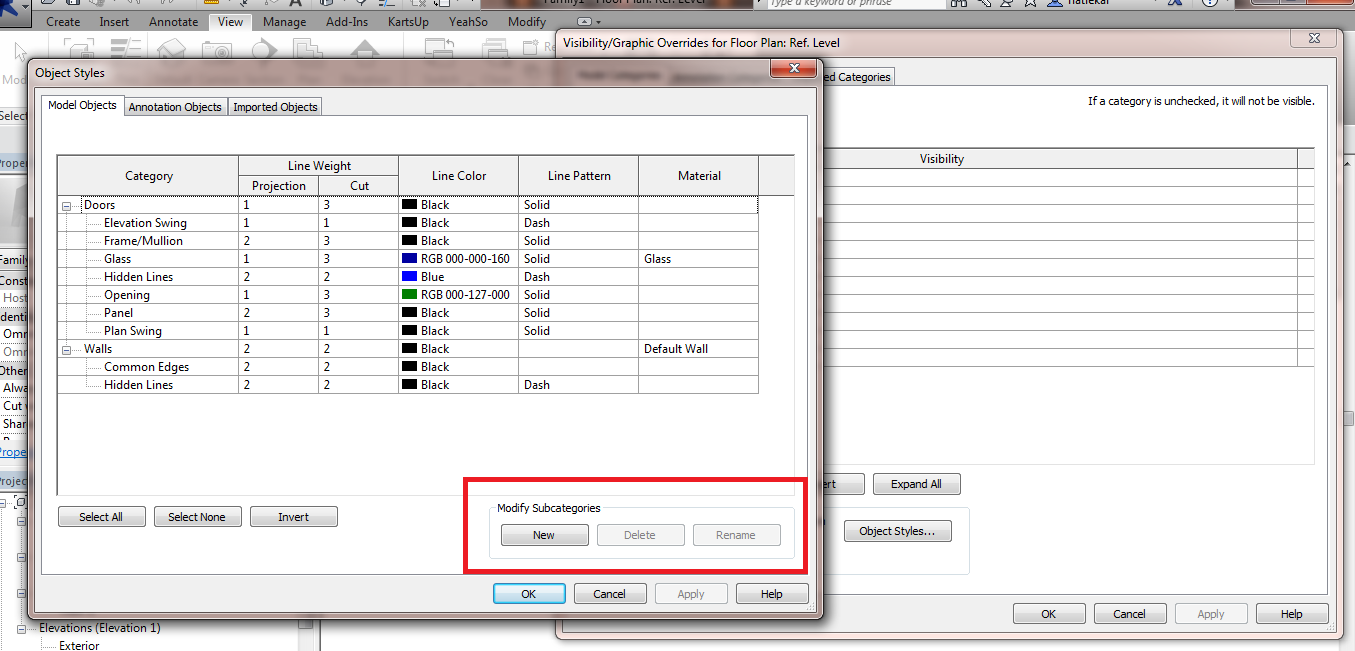 Revit Hub CUSTOM LINE TYPE IN FAMILY.