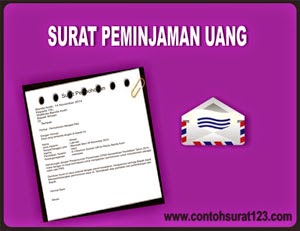 Contoh Surat Peminjaman Uang Yang Baik Dan Benar Contoh Surat