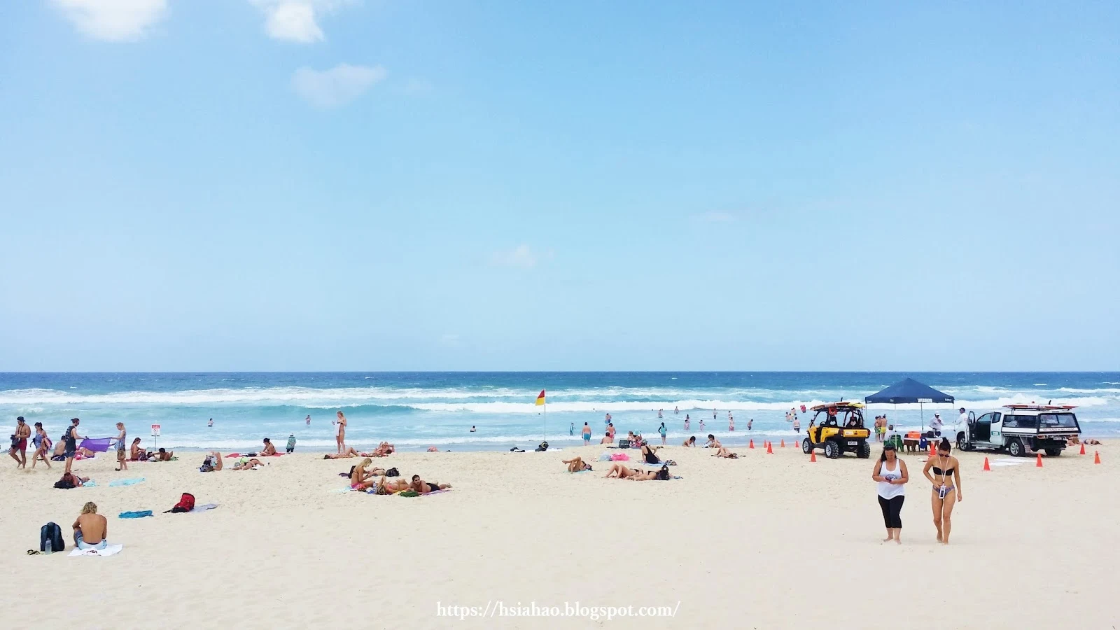 黃金海岸-衝浪者天堂-海灘-推薦-景點-Gold-Coast-Surfers-Paradise-Beach
