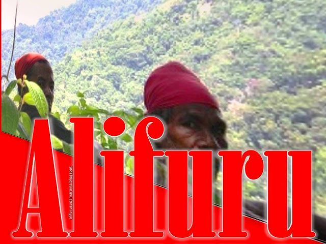 Wajah dan suasana alam suku bangsa Alifuru, kepulauan Maluku