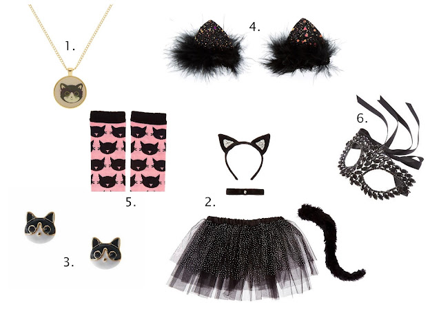 Accessoires déguisement chat noir chez Claire's blog mariage et jolies fêtes www.unjourmonprinceviendra26.com