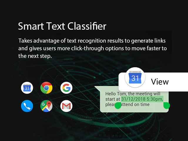 Smart text classifier