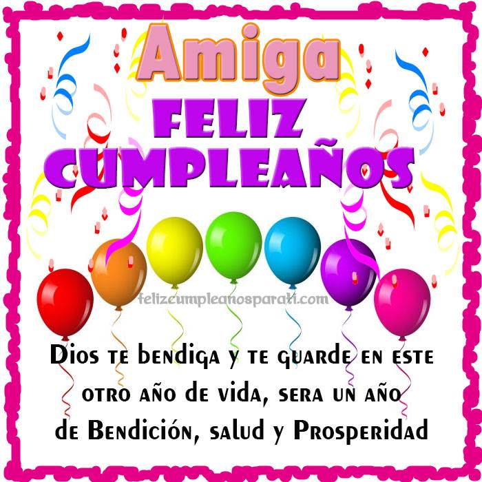 Resultado de imagen para imagenes de feliz cumpleaños amiga
