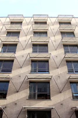 Modern glass facade at Hotel Josef, Prague - boutique hotels, Czech Republic - Europe travel blog