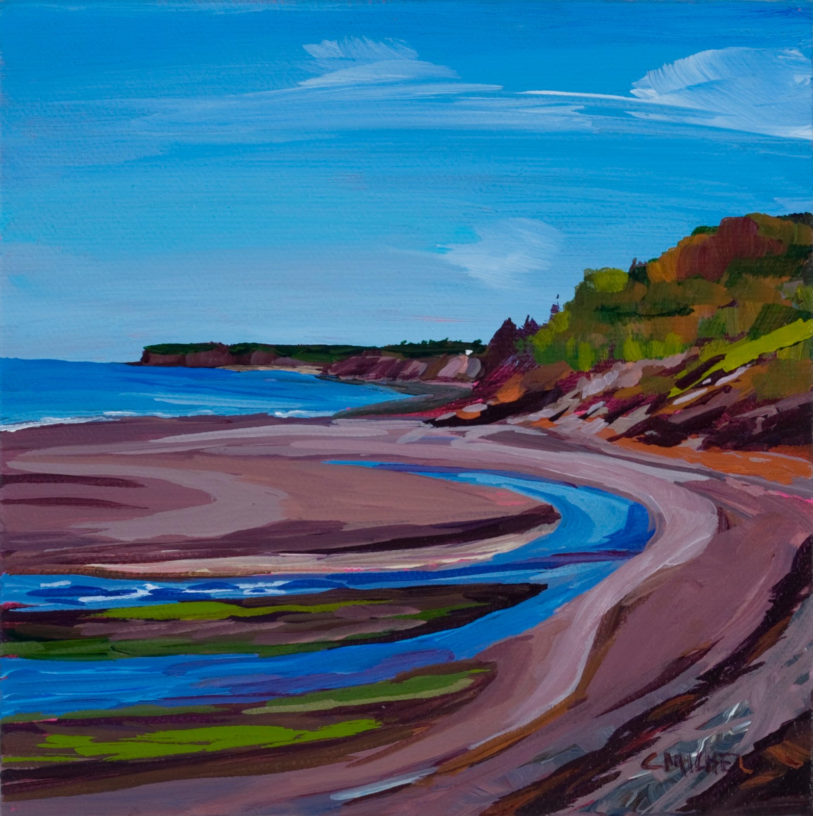 New Brunswick Panorama, Saint John Arts Centre, St. John New Brunswick