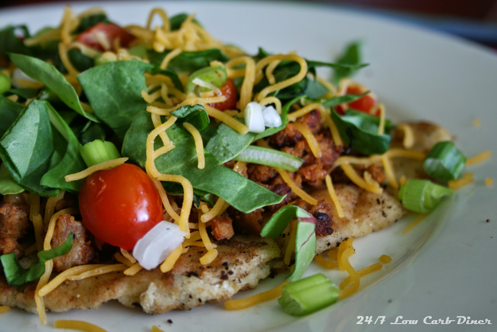 24/7 Low Carb Diner: Indian Fry Bread Tacos