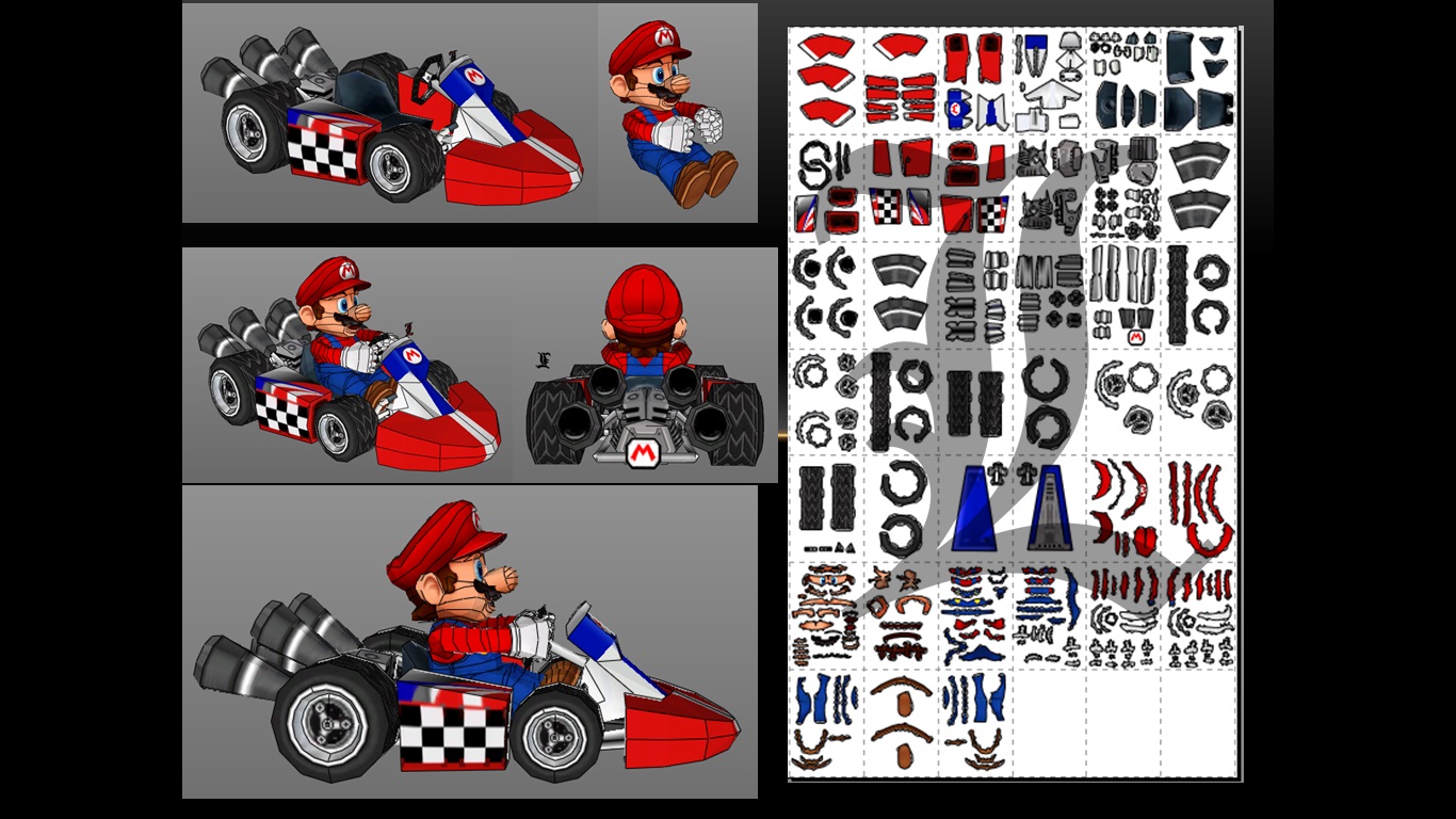 Mario kart mushroom image