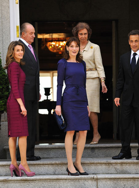 carla-bruni-with-Princess-Letizia-in-Madrid