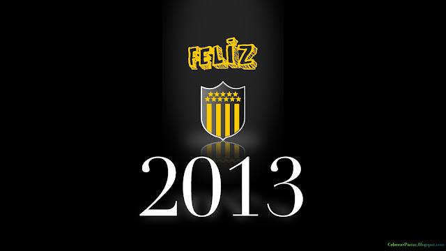 Feliz año 2013 Escudo del Club Peñarol