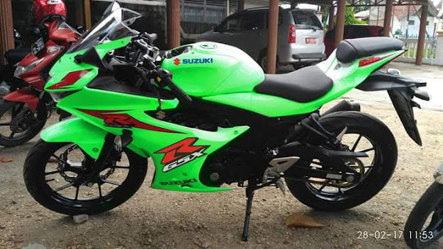 Suzuki-GSXR150-Hijau-Hendra-Palangkaraya Suzuki-GSXR150-Hijau-Hendra-Palangkaraya