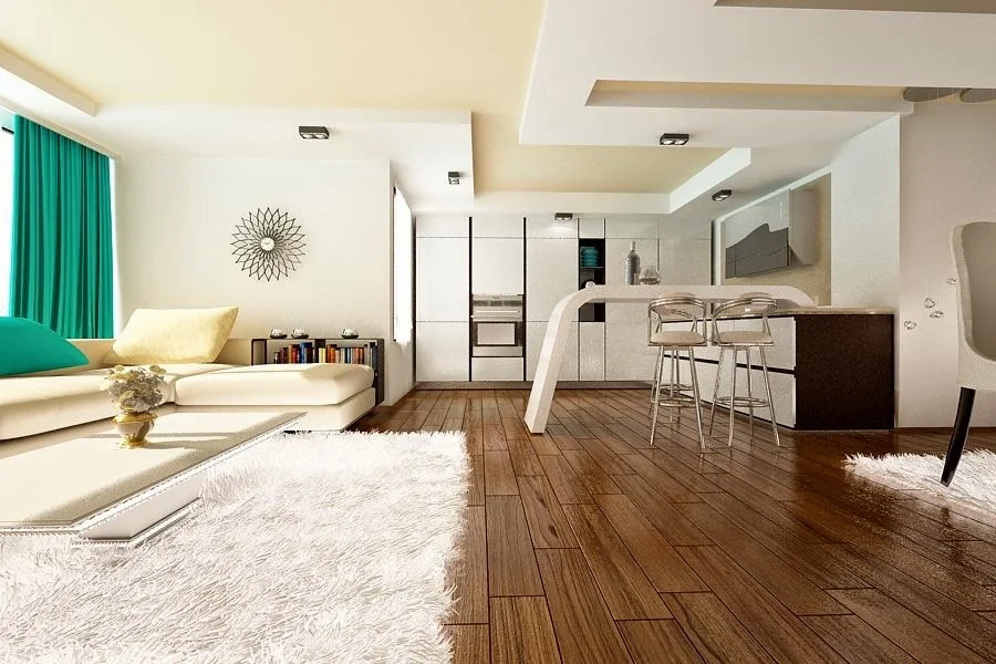 Design interior living casa moderna Constanta - Design Interior - Amenajari interioare | Design interior - Design - interior - living - casa