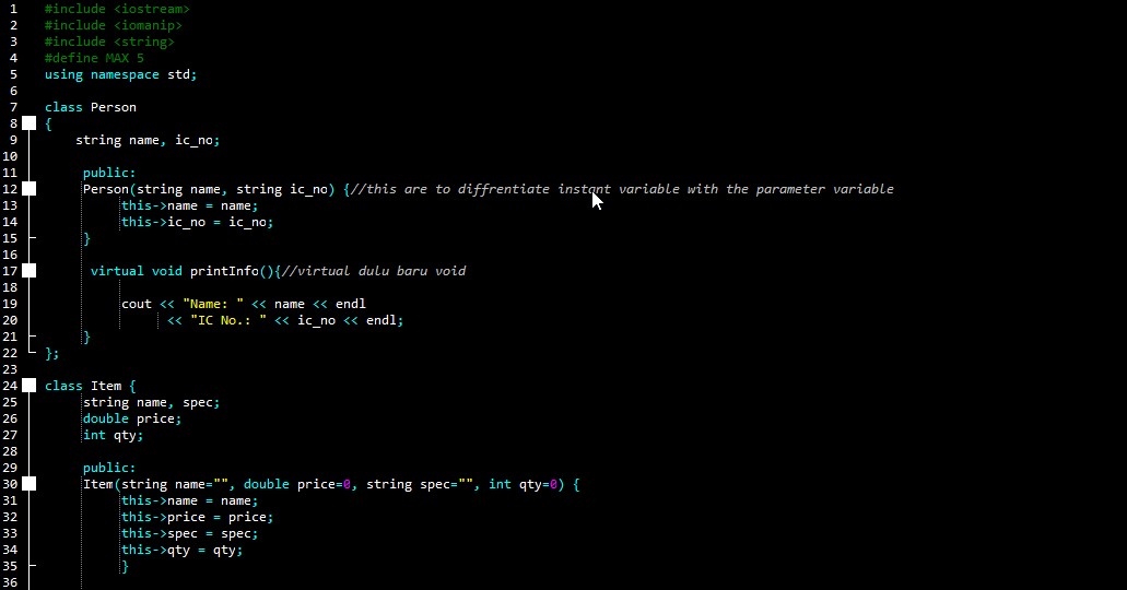 C++ Error Debugging Final Sample Question