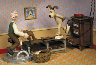 Cauciucul pune lumea in miscare Wallace si Gromit