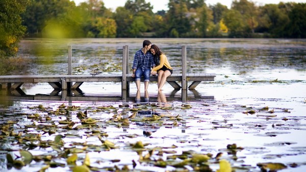 Steam River Tender Romantic Love Nature Pictures