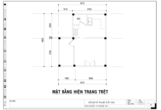 MẪU NHÀ ĐỔ GÁCH GIẢ 25m2