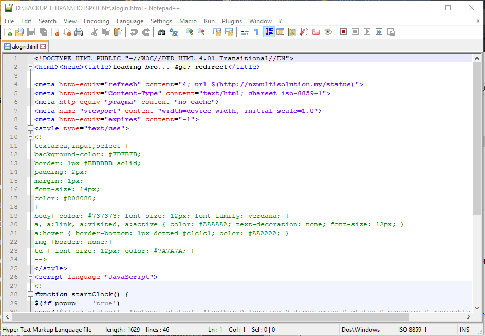 Notepad ++ : Free Source Code Editor - Nz Multi Solution