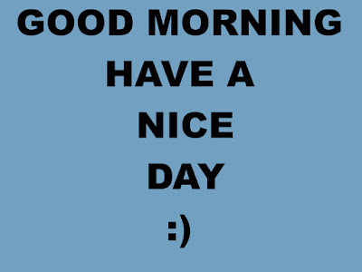 good morning good morning