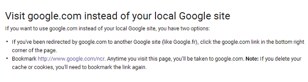 google ncr