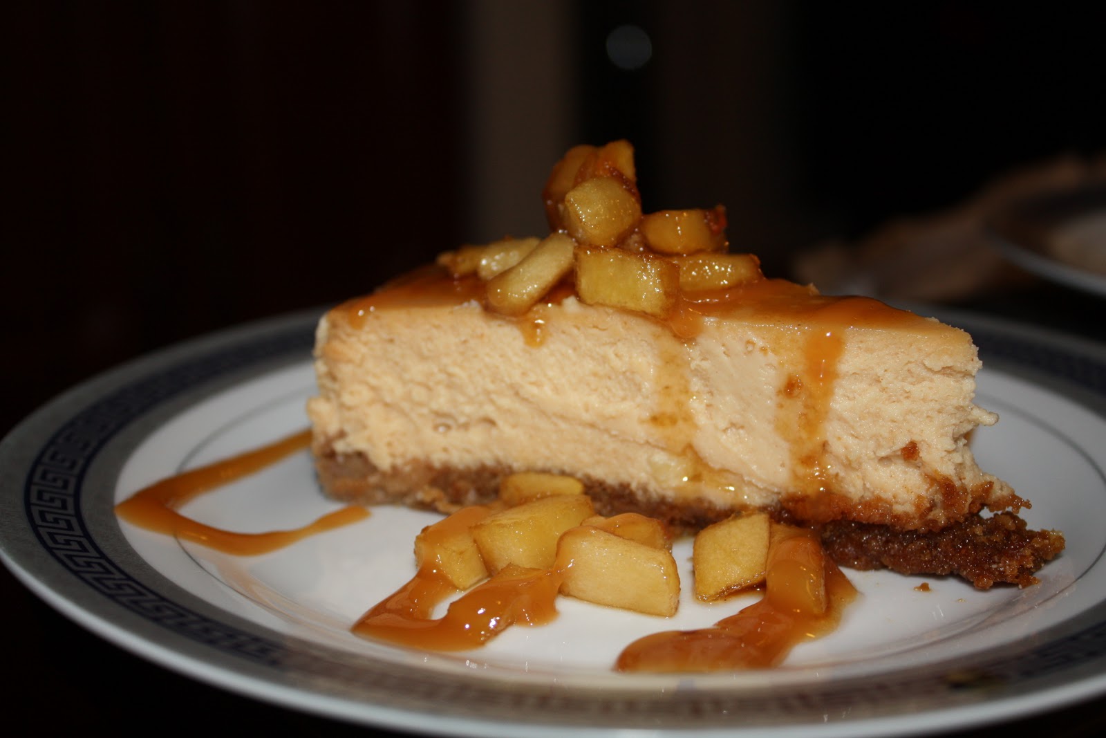 Hydromel et Ambroisie Gâteau au fromage, pommes et caramel