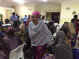 Photos: VP Yemi Osinbajo Receives The Released 21 Chibok girls In Abuja