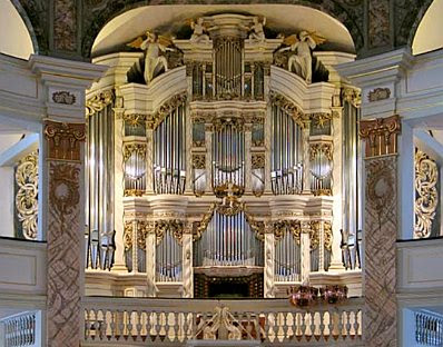 The Trost Organ at the church in Waltershausen, Germany