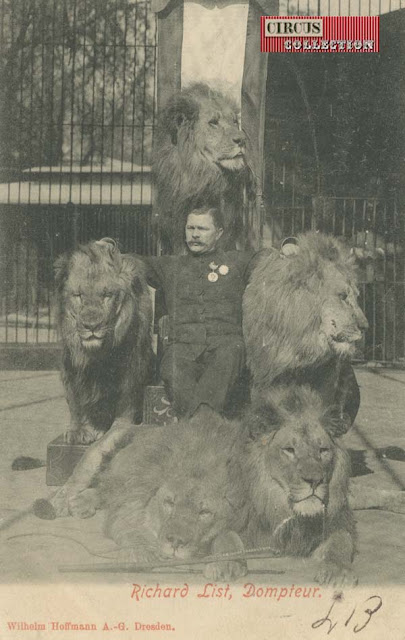 le dresseur assis au milieu de ses lions 
