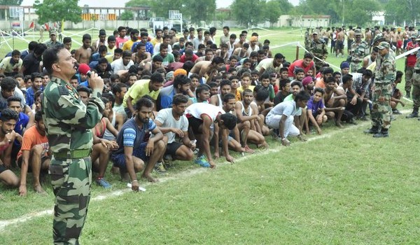 Yadadri Bhuvanagiri - Indian Army Open Bharti Rally 2017 Yadadri Bhuvanagiri Army Rally, Indian Army Rally, Open Bharti Rally