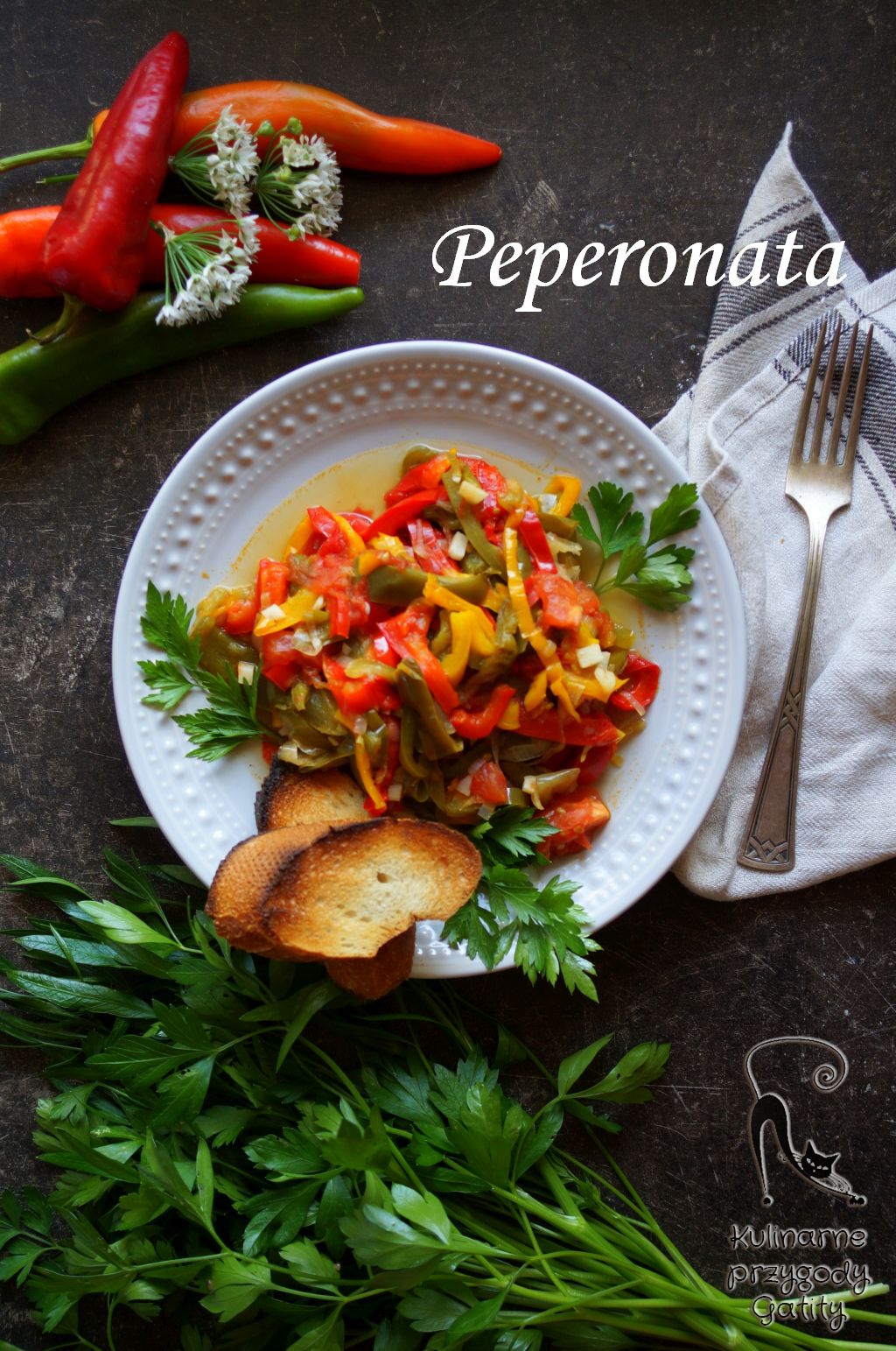 Peperonata | Kulinarne przygody Gatity - przepisy pełne smaku