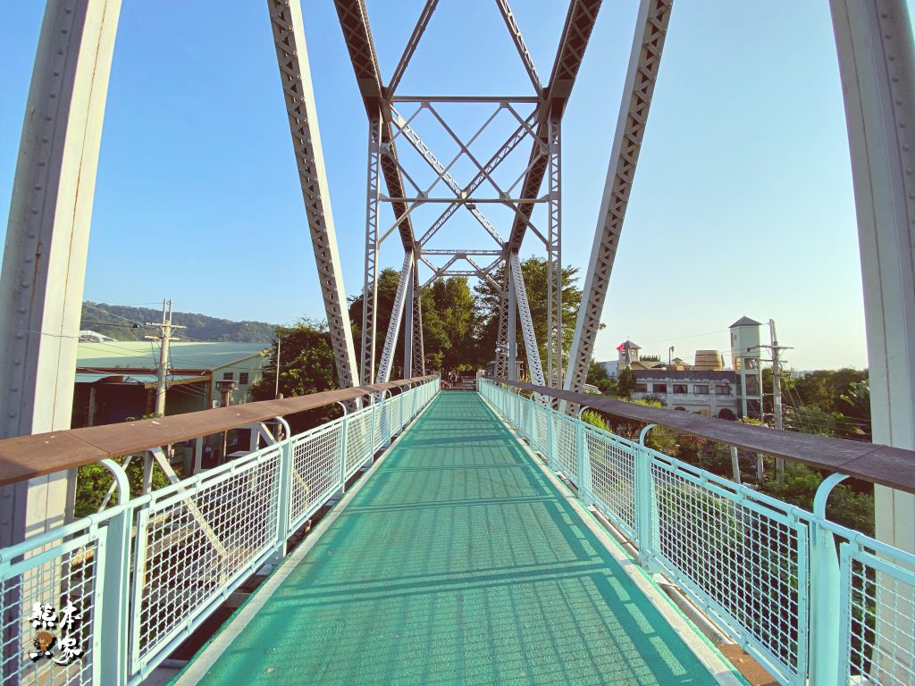 大甲溪花樑鋼橋|舊山線鐵道|百年歷史的鋼桁架橋建築