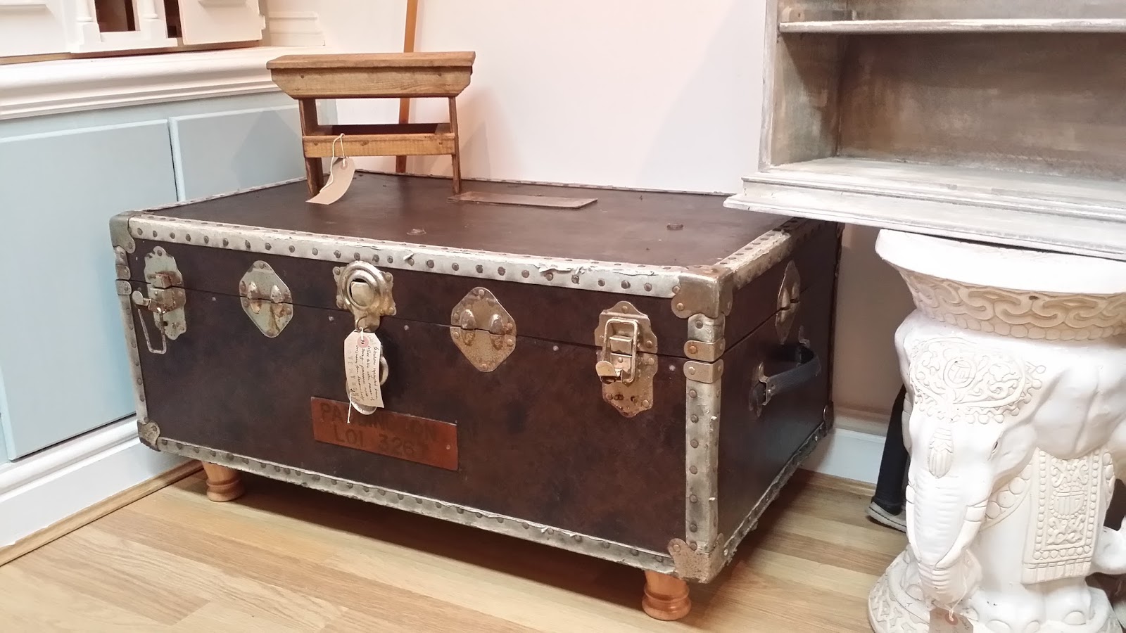 I Love My Home Repurposing old travelling trunks