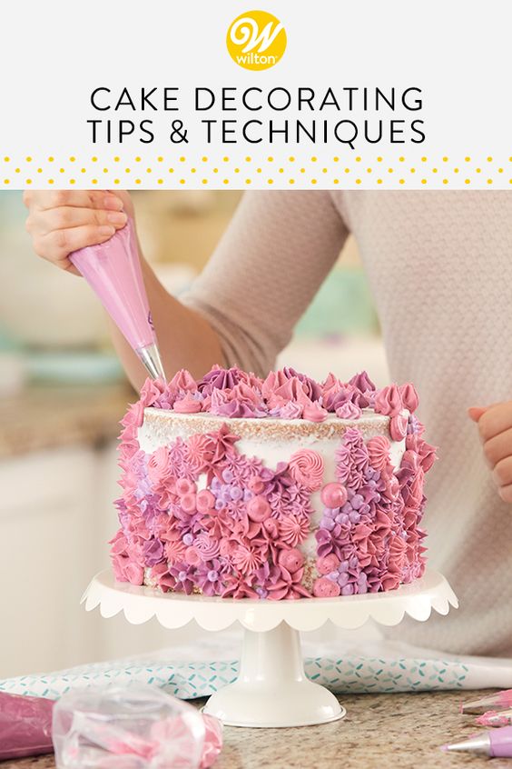 CAKE DECORATING TIPS & TECHNIQUES How To Make