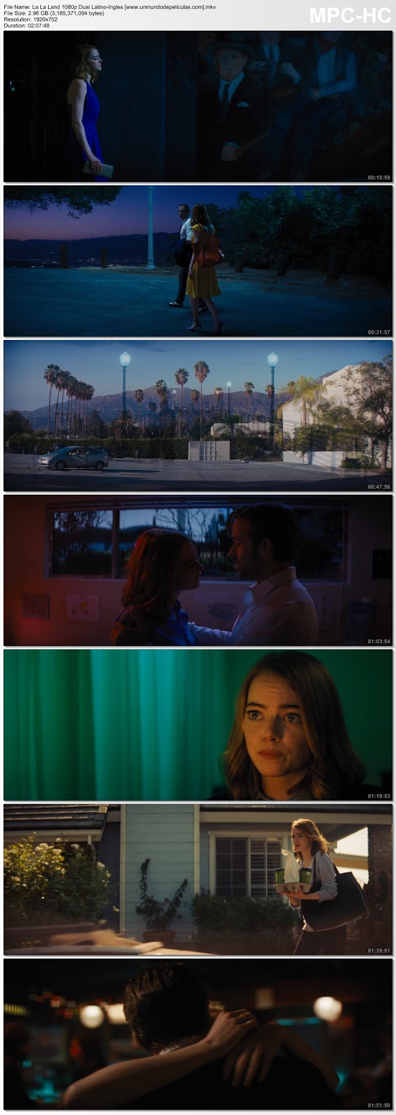 Capturas de la película.