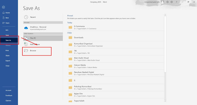 Cara Merubah File Word Menjadi PDF Cara Merubah File Word Menjadi PDF