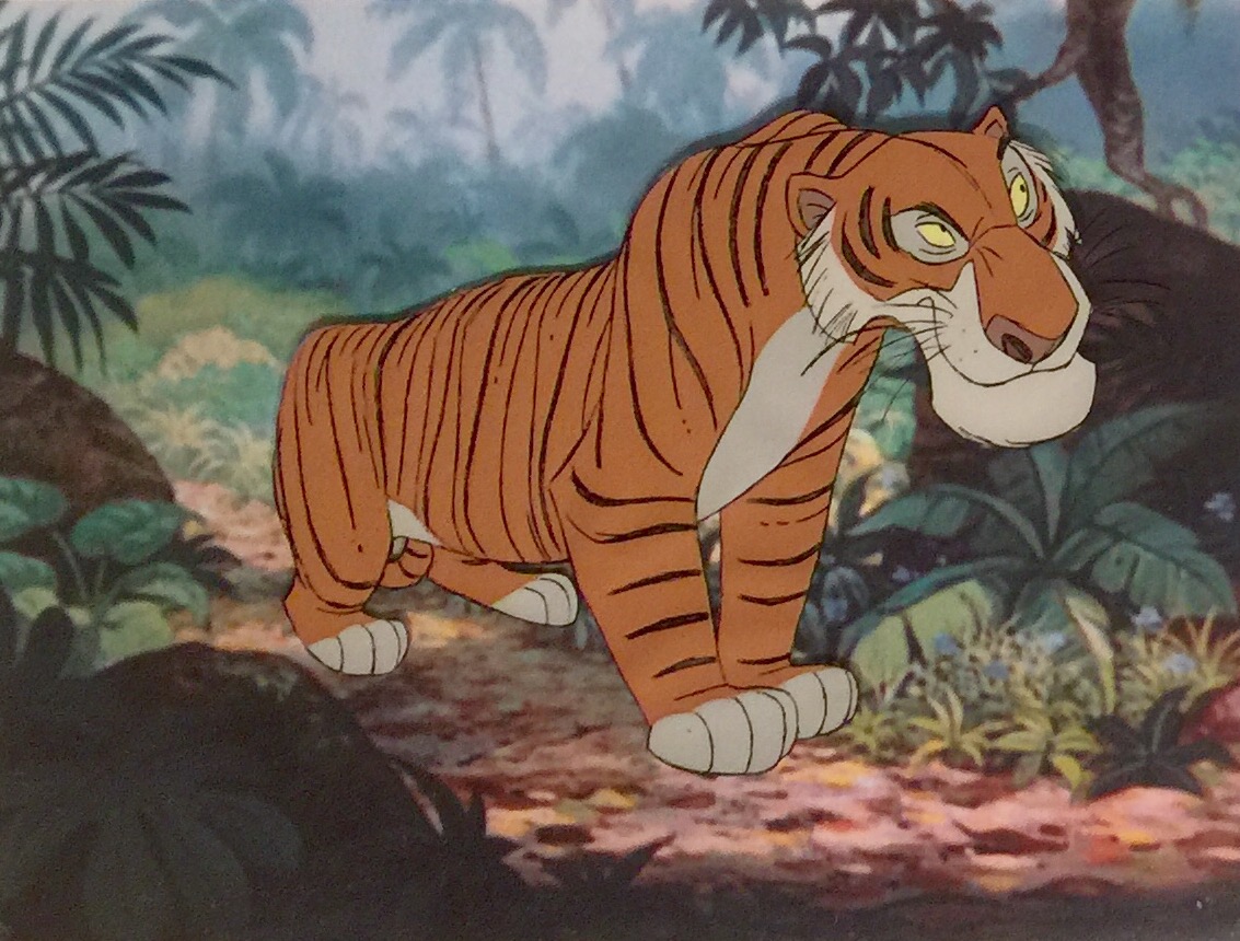 Тигр из мультфильма маугли. Шерхан Маугли. Шерхан Дисней. Тигр Шерхан. Тигр Шерхан и Маугли.