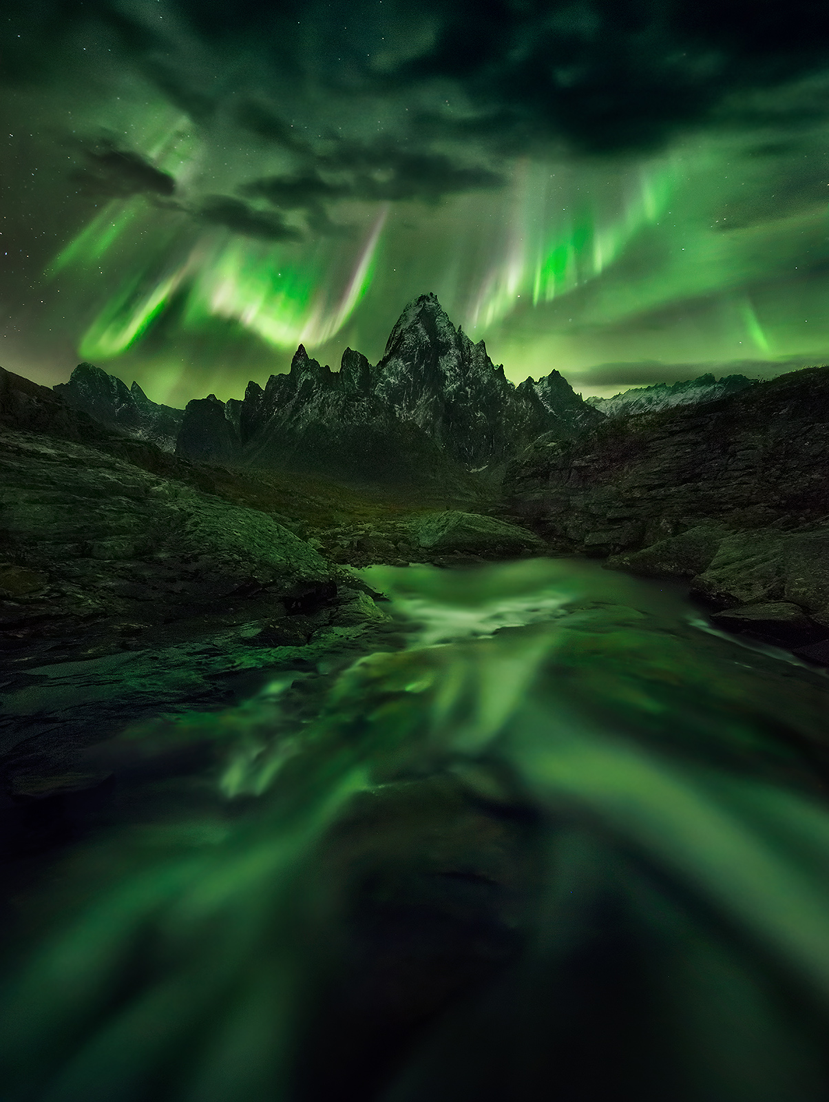 Aurora over Canada Earth Blog