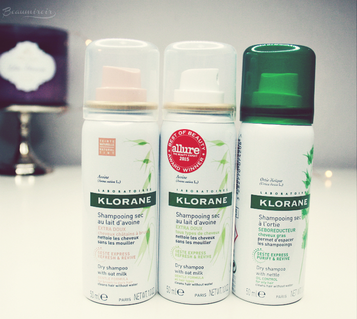 Frenchfriday Klorane Dry Shampoo Times Three Review Beaumiroir