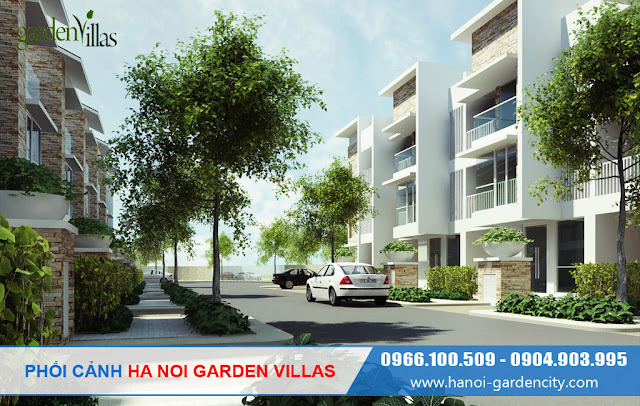 Ha Noi Garden City vì một cuộc sống trong lành giữ thành phố Hà Nội Phoi-canh-biet-thu-Garden-Villas-05